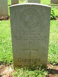 Dar Es Salaam War Cemetery - Payne, James Humphrey Allen